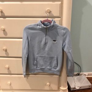 Blue half zip up
